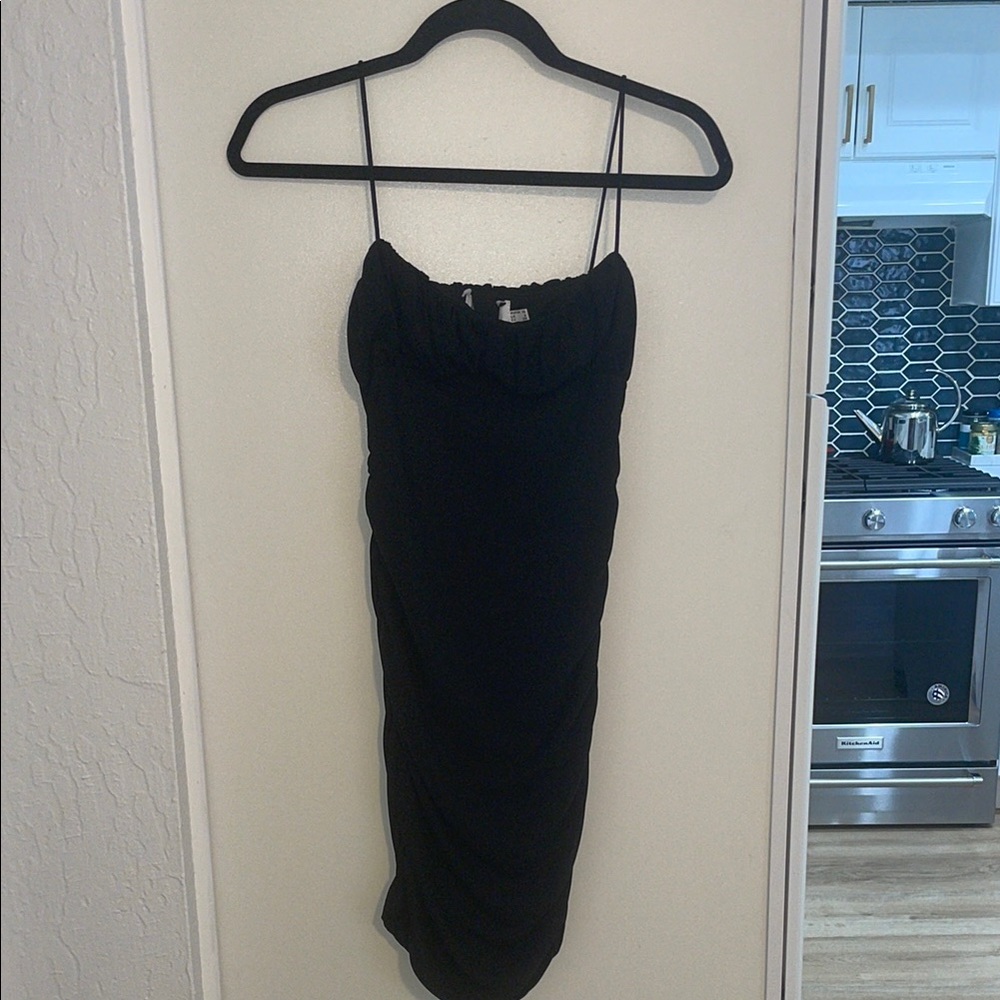 Princess Polly Tight Ruched Mesh Spaghetti Strap Dress | 6